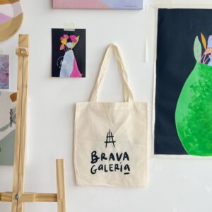 Ecobag Brava Galeria + Print A5 | Manifesto Arte é Fôlego