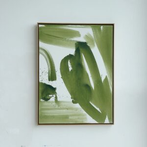 Quadro 63 x 83 cm / tout est vert 001 - Mon Jardin, 2024