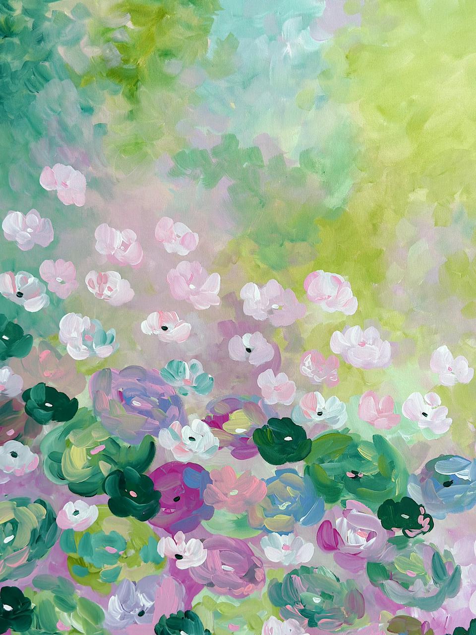 Quadro Giverny II | 148 x 83 cm - Imagem 4