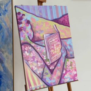 Les femmes qui lisent sont dangereuses #02 / 73 x 53 cm #02