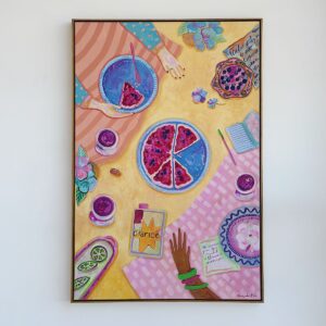 Quadro Colecionadora de Agoras / 123 x 83 cm