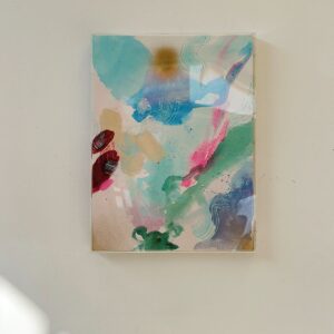 Caixa Acrílica Abstrato #01 / 30 x 40 x 4 cm