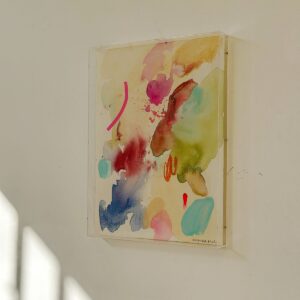 Caixa Acrílica Abstrato #02 / 30 x 40 x 4 cm