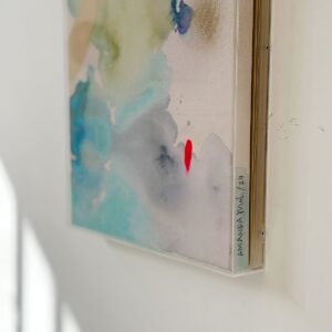 Caixa Acrílica Abstrato #03 / 30 x 40 x 4 cm