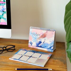 Kit Calendário de Mesa 2026 + Planner Semanal