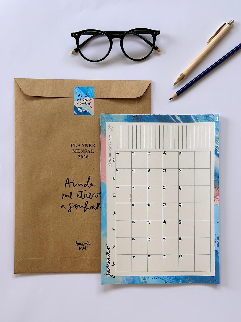 Planner Mensal 2026 | Folhas Soltas - Imagem 6