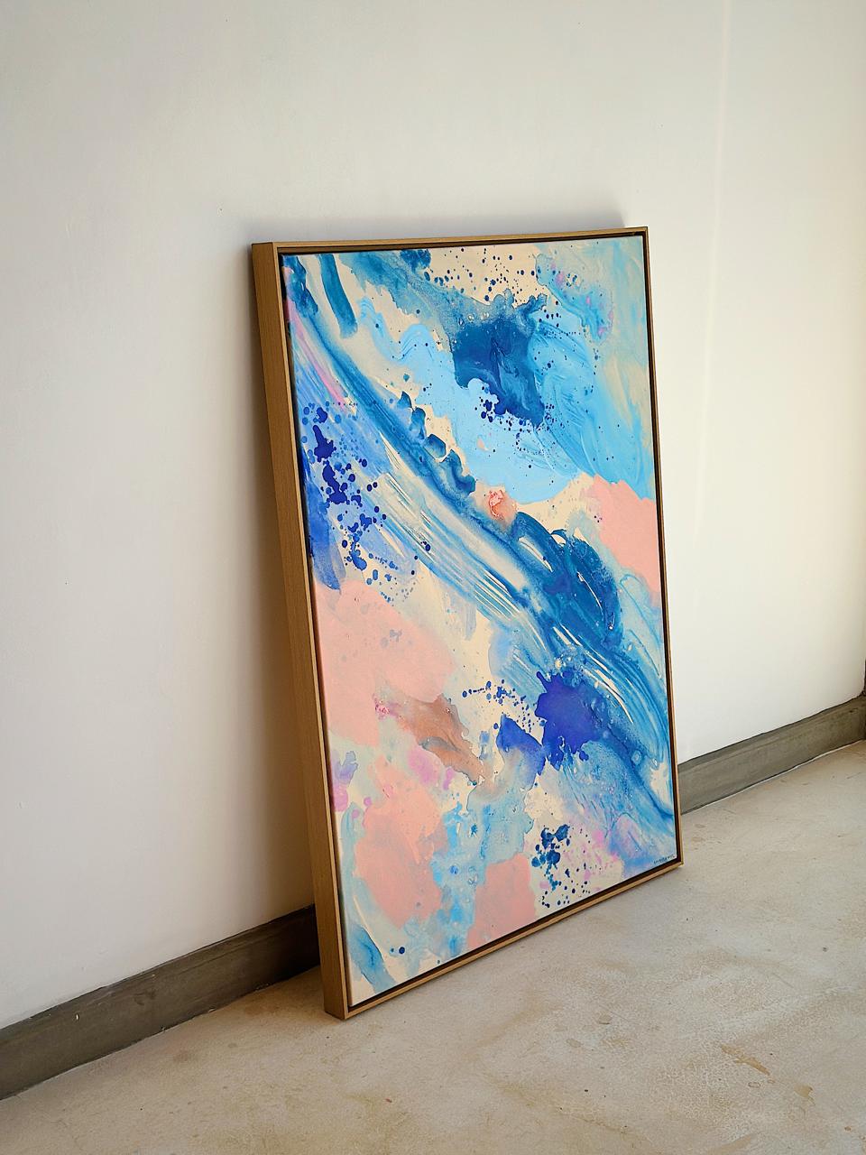Quadro Mar Azul / 73 x 102 cm - Imagem 2