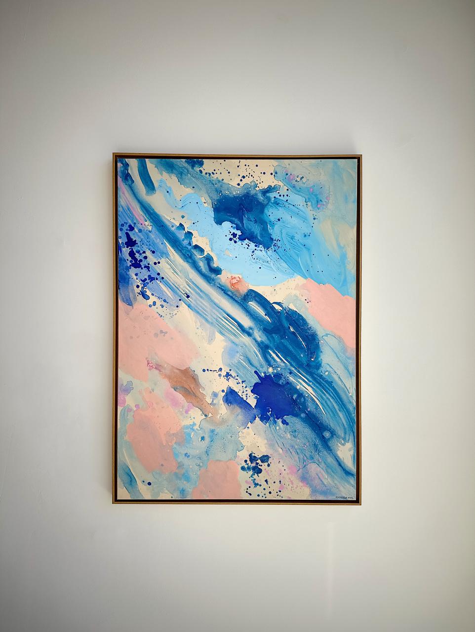 Quadro Mar Azul / 73 x 102 cm