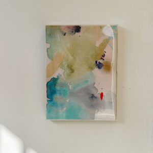 Caixa Acrílica Abstrato #03 / 30 x 40 x 4 cm