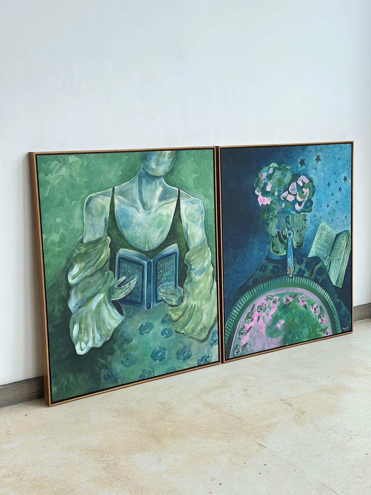 Quadro Les femmes qui lisent sont dangereuses #04 | 83 x 98 cm - Imagem 9