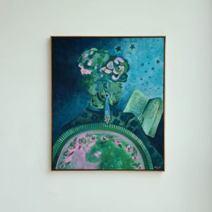 Quadro Les femmes qui lisent sont dangereuses #03 | 83 x 98 cm