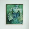 Quadro Les femmes qui lisent sont dangereuses #04 | 83 x 98 cm