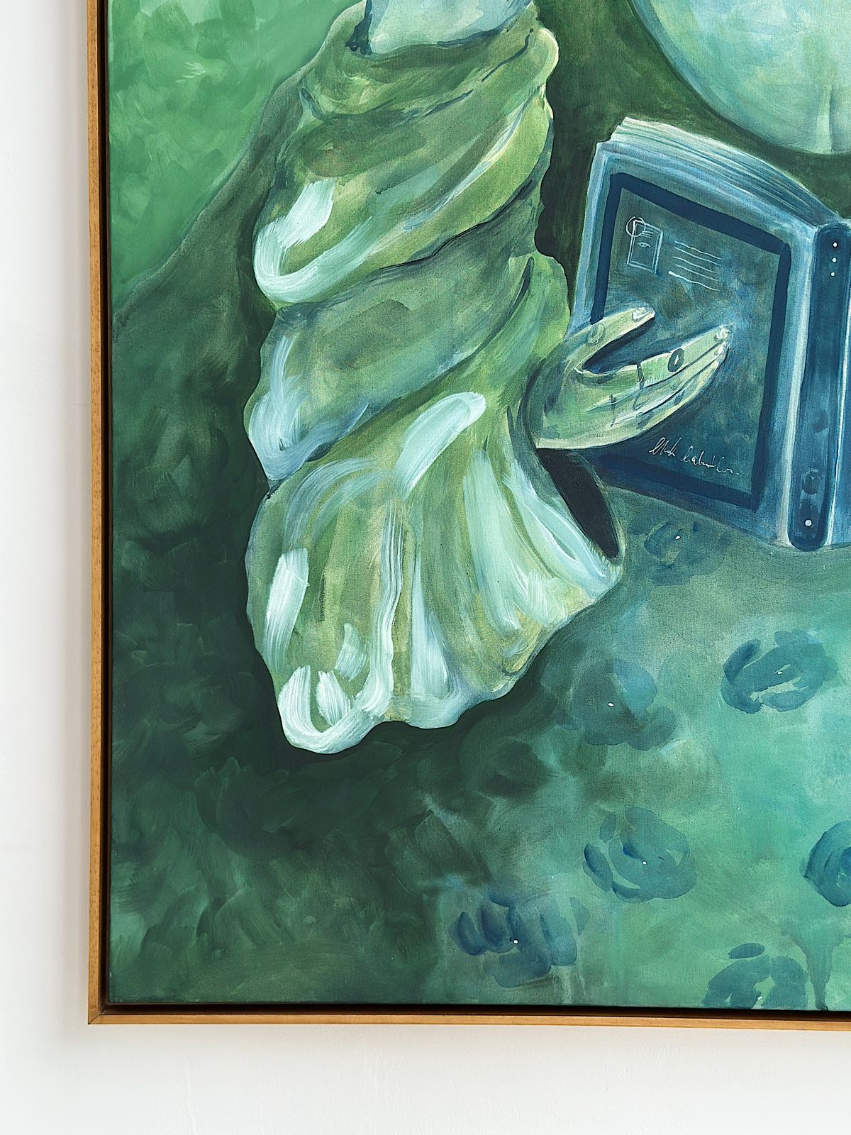 Quadro Les femmes qui lisent sont dangereuses #04 | 83 x 98 cm - Imagem 6