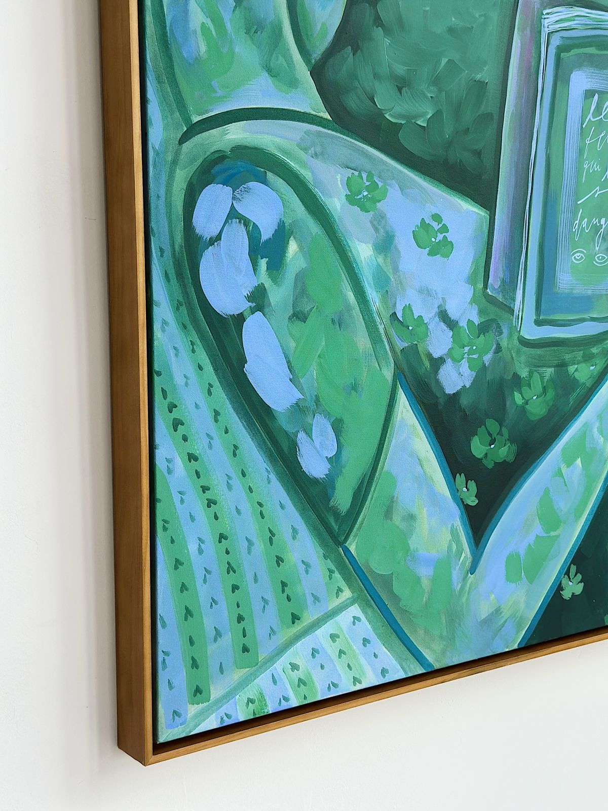 Quadro Les femmes qui lisent sont dangereuses #05 | 83 x 98 cm - Imagem 6