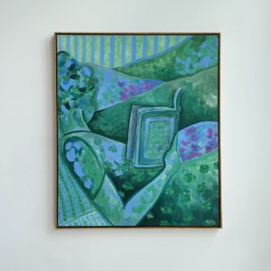 Quadro Les femmes qui lisent sont dangereuses #05 | 83 x 98 cm