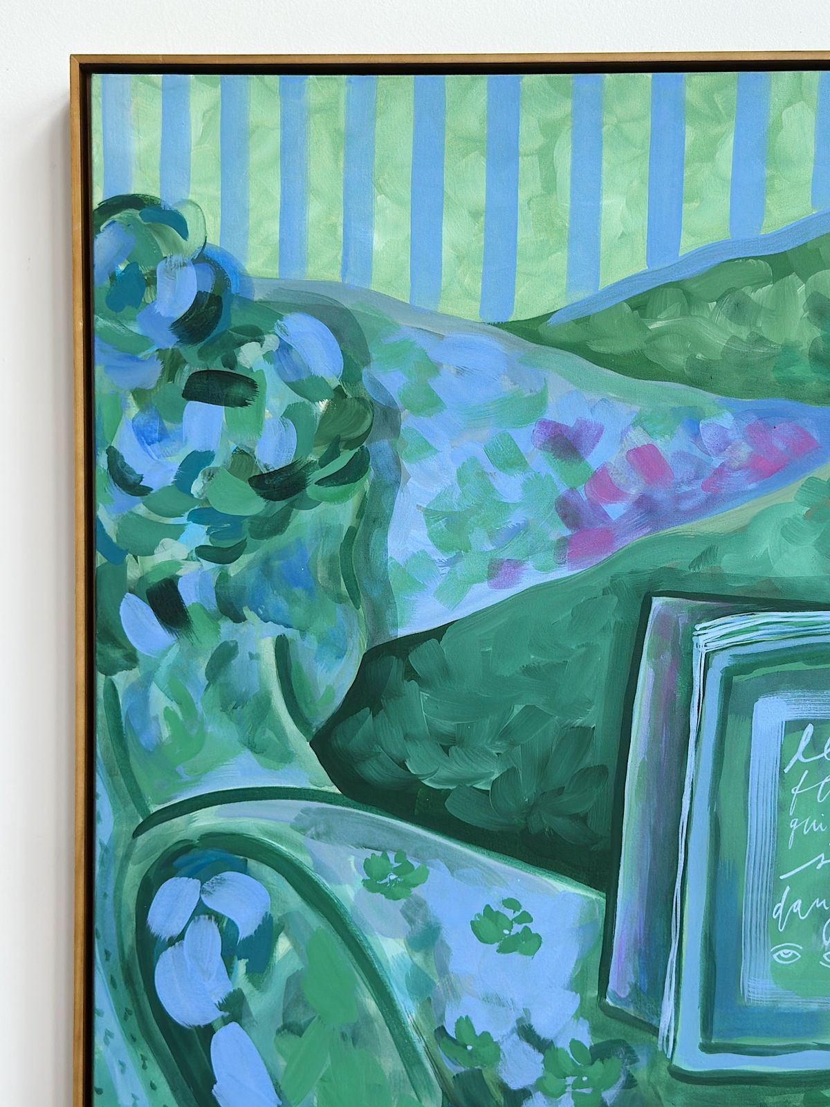 Quadro Les femmes qui lisent sont dangereuses #05 | 83 x 98 cm - Imagem 3