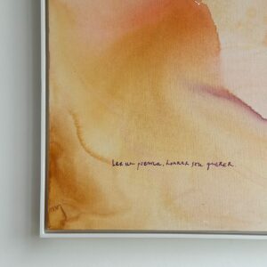 Quadro Ler um poema, honrar seu querer | 72 x 52,5 cm