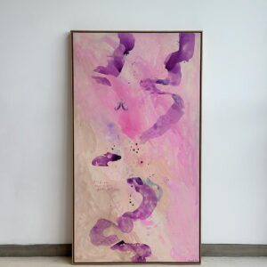 Quadro Tudo em mim é céu de fim de tarde | 160 x 88 cm