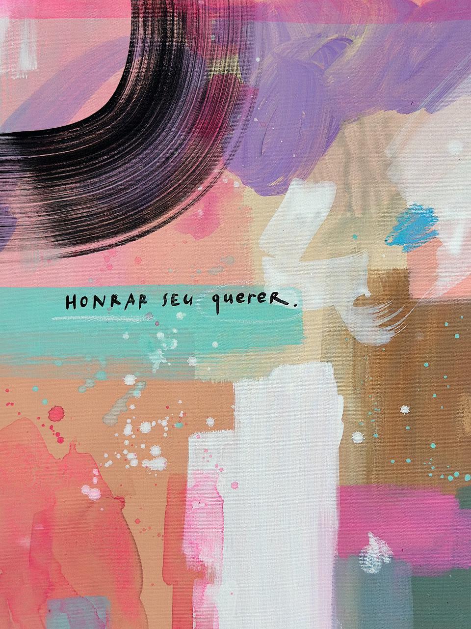 Painel Honrar seu querer | 40 x 50 cm - Imagem 2