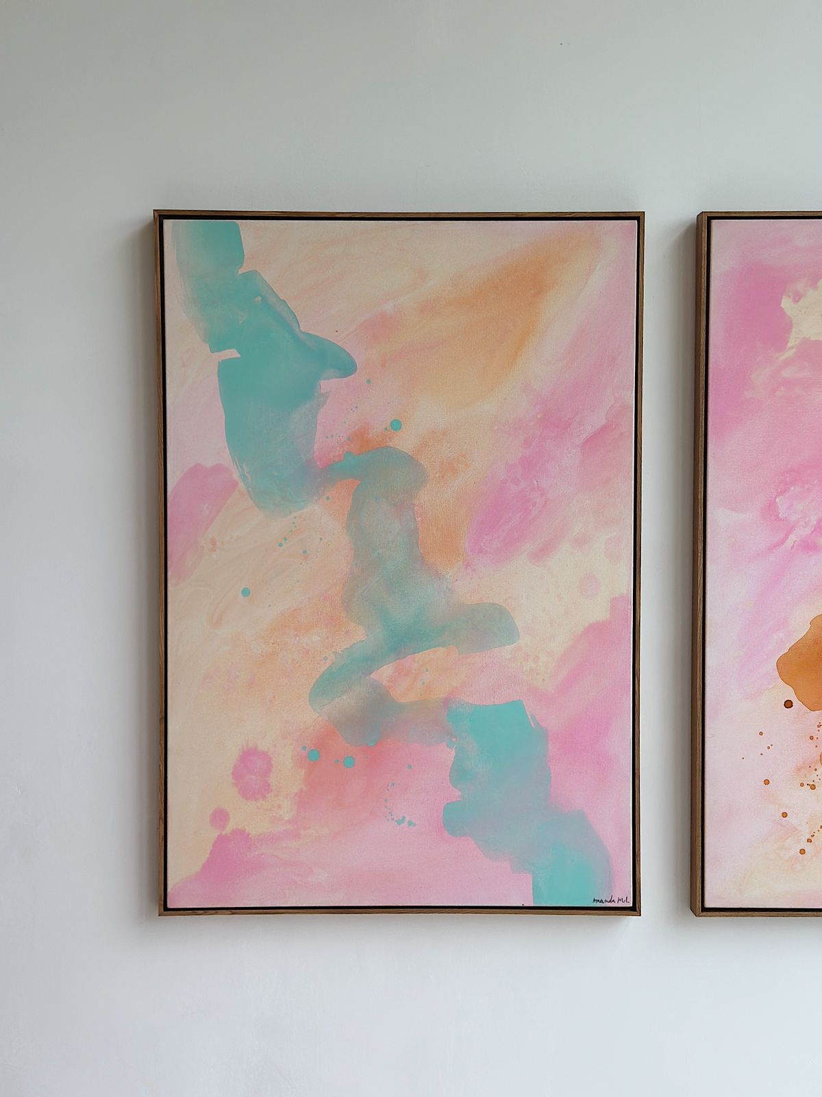 Quadro Céu Rosa e Azul | 103 x 78 cm - Imagem 4