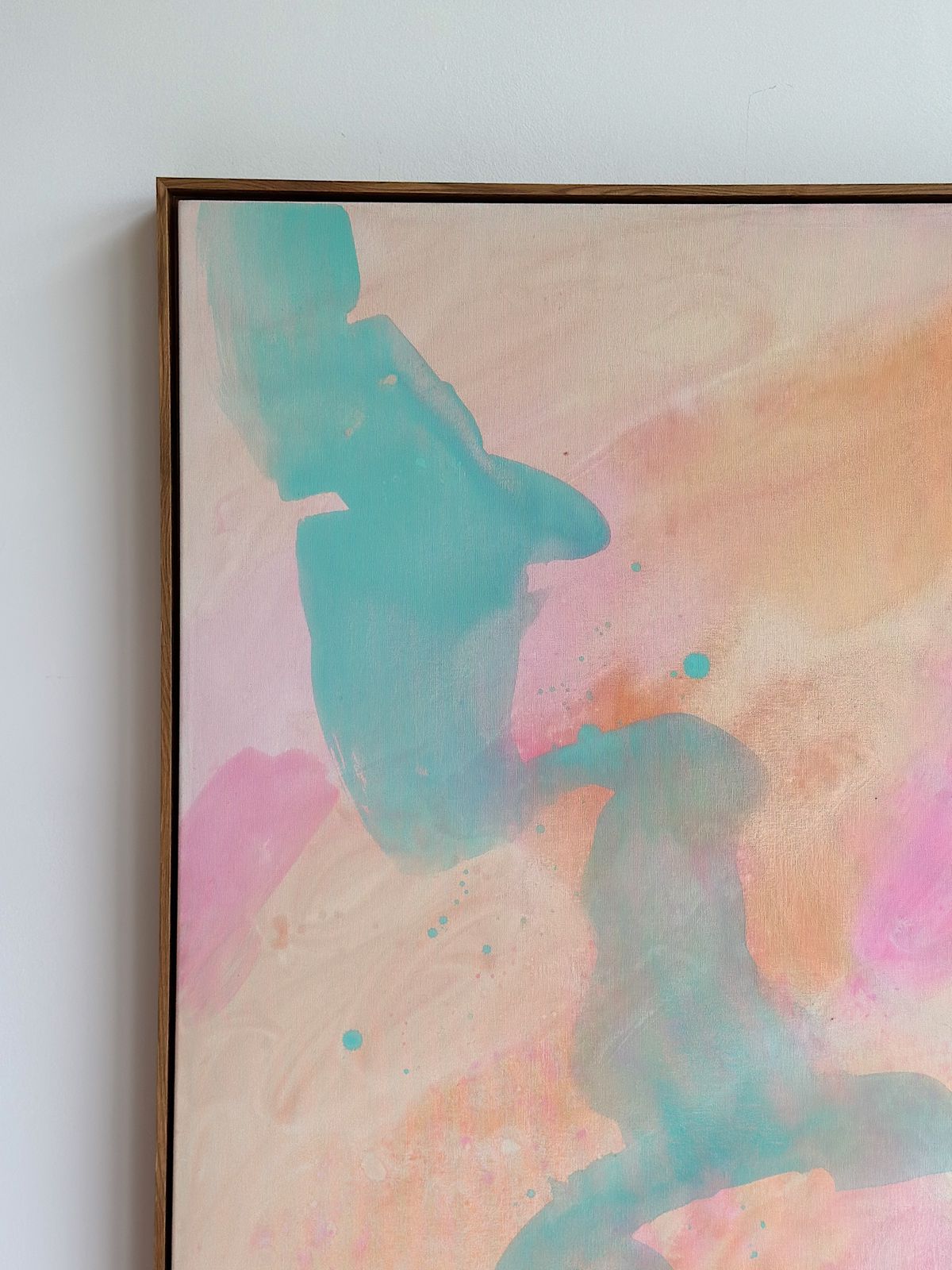 Quadro Céu Rosa e Azul | 103 x 78 cm - Imagem 3