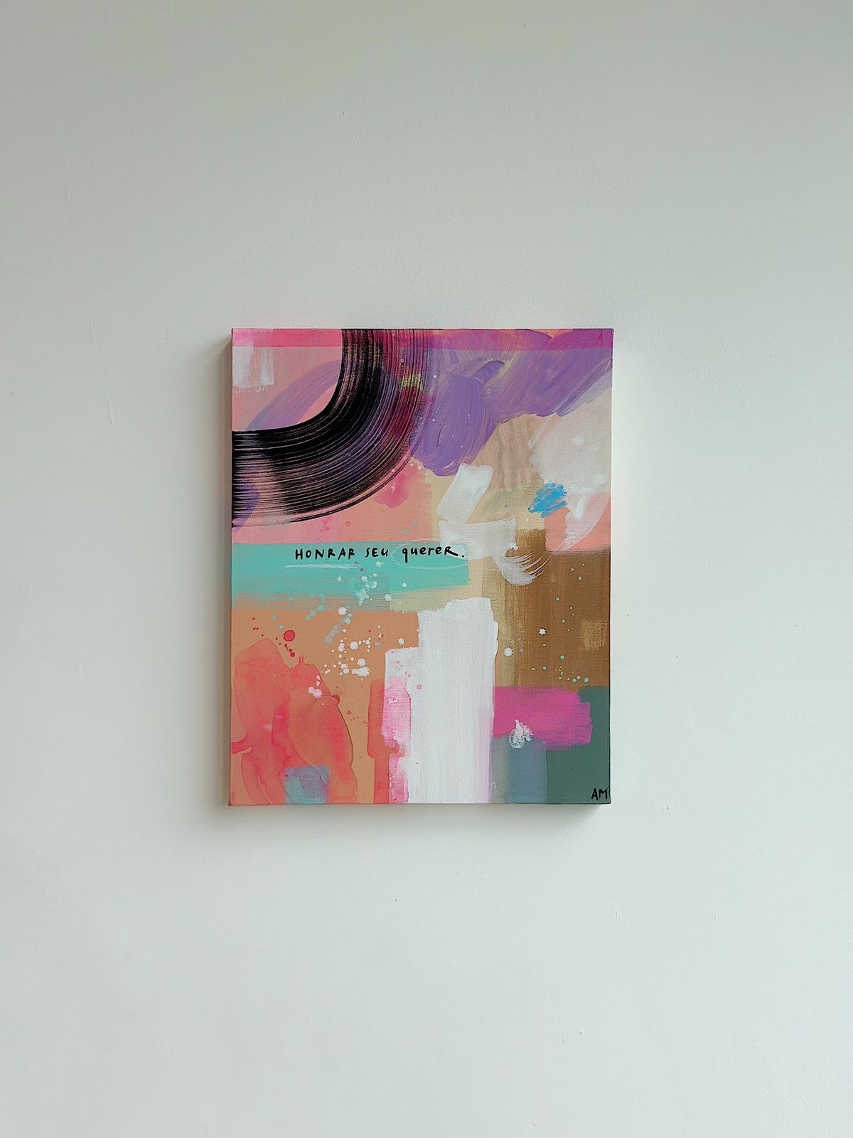 Painel Honrar seu querer | 40 x 50 cm