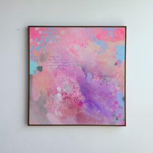 Quadro Minhas escamas são estrelas | 101 x 103 cm