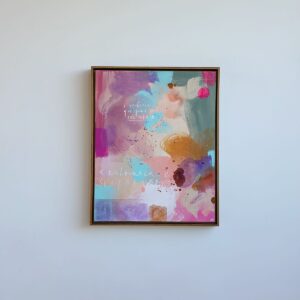 Quadro A calmaria sempre vem  | 43 x 53 cm