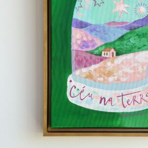Quadro Céu na Terra #02 | 32,5 x 22,5 cm