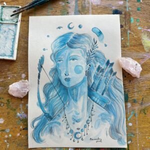 Aquarela Ártemis Papel Natural 250g /  21 x 29,7 cm