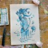 Aquarela Yolanda Papel Natural 250g /  21 x 29,7 cm
