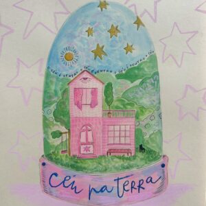 Quadro Céu na Terra #04 /  45 x 56 cm