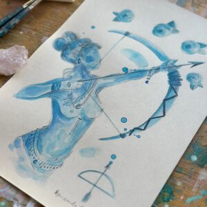 Aquarela Diana Papel Natural 250g /  21 x 29,7 cm