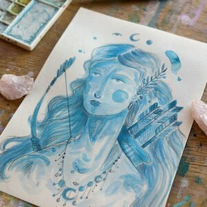 Aquarela Ártemis Papel Natural 250g /  21 x 29,7 cm