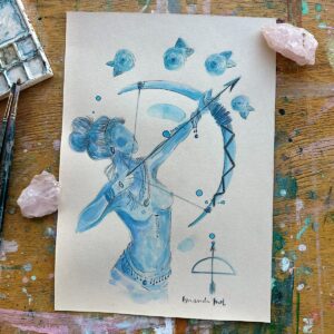 Aquarela Diana Papel Natural 250g /  21 x 29,7 cm