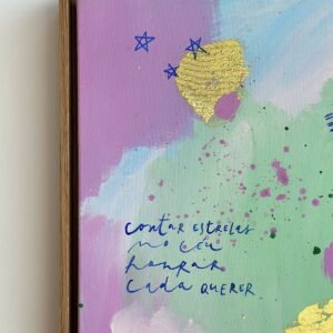 Quadro Honrar cada querer | 22,5 x 32,5 cm