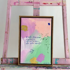 Quadro Minha ternura é brutal | 22,5 x 32,5 cm
