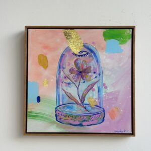 Quadro Guardar no olho todos os céus | 43 x 43 cm