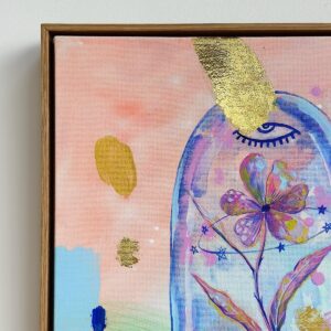 Quadro Guardar no olho todos os céus | 43 x 43 cm